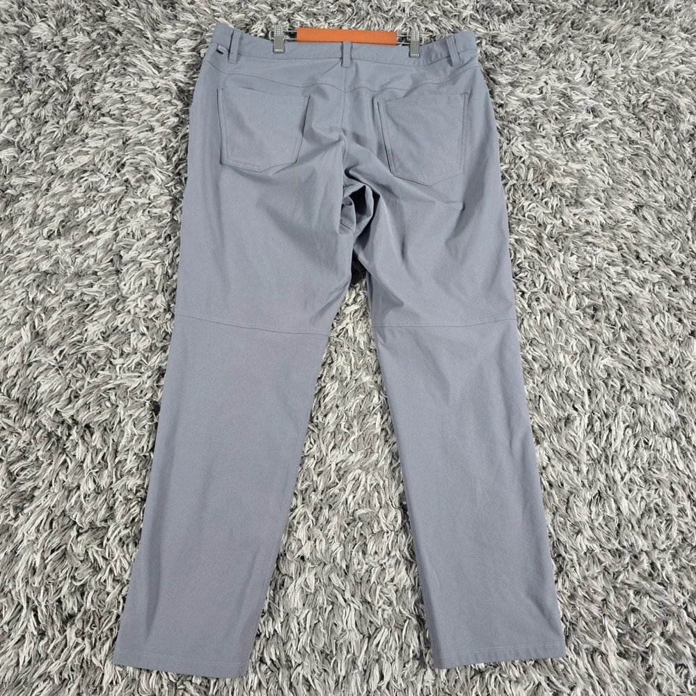 Lululemon ABC Pant Classic Fit Warpstreme Asphalt Grey 36 Mens LM5ADES